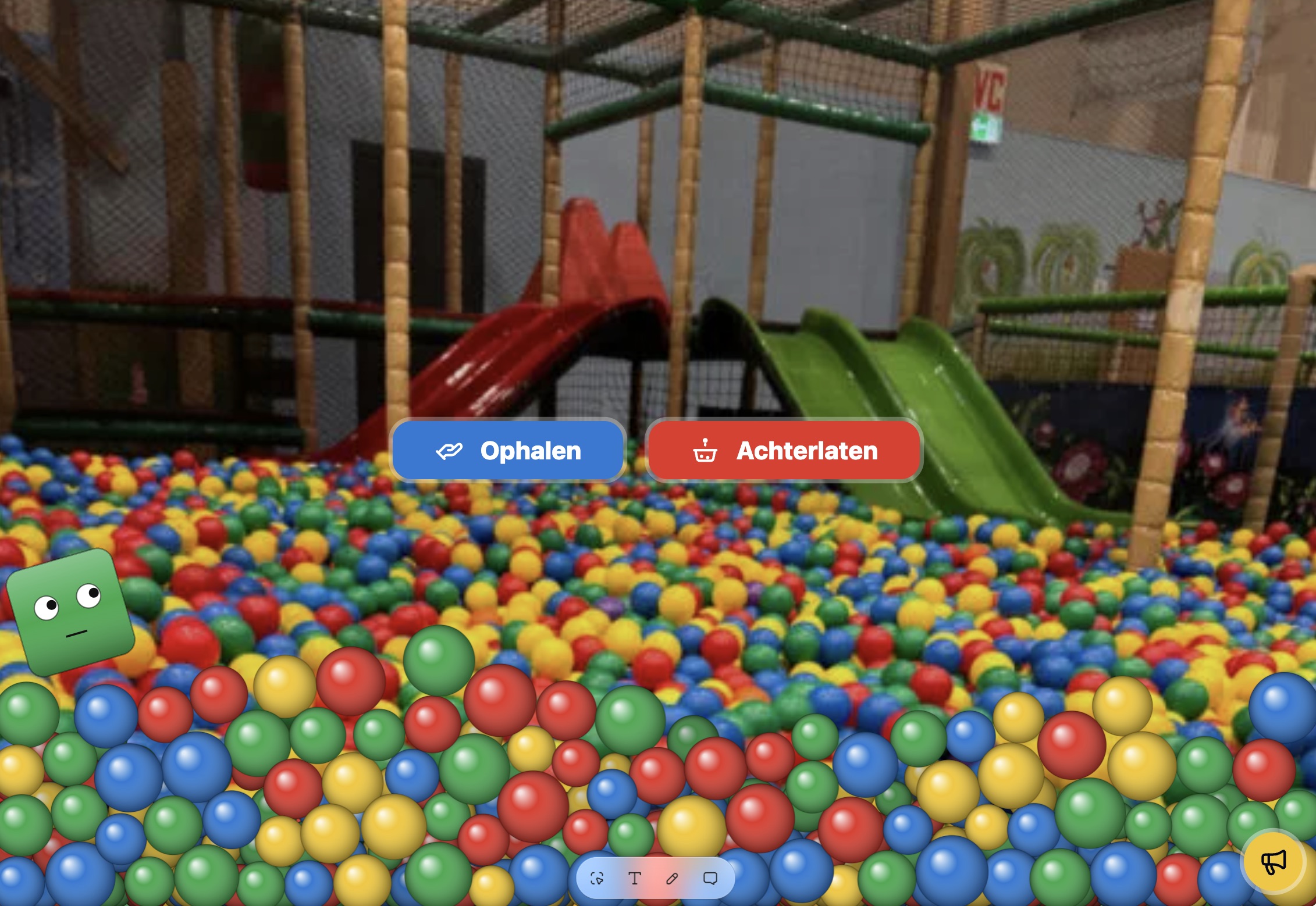 Ballenbak voor AI bots